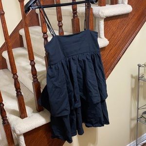 Black mini free people dress